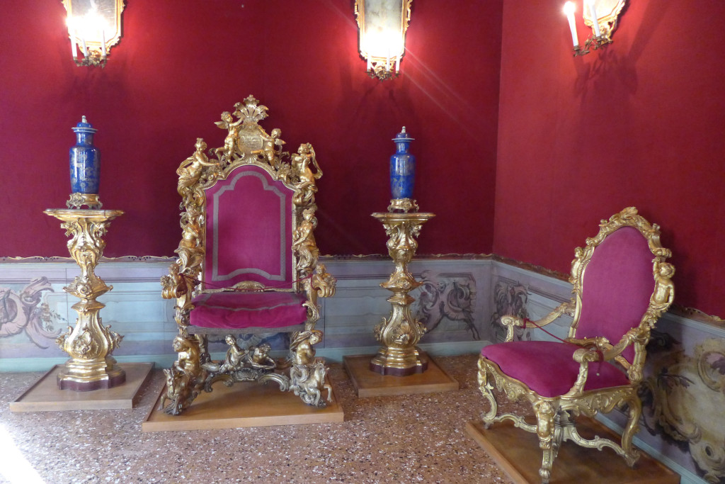 Ca'Rezzonico, Throne Room,